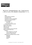 Dossier pédagogique de l`opération « Et si on s`la jouait fraternel ? ! »