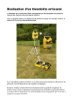 Theodolite artisanal