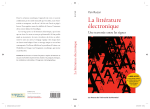 La littérature électronique. Une traversée entre les signes