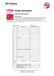 FT - Calendrier perpetuel - Fiche technique