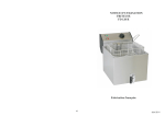 NOTICE D`UTILISATION FRITEUSE FD 120 R