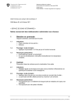 Notice concernant des m&eacute;dicaments &agrave; administrer aux chevaux
