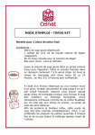 MODE D`EMPLOI - TOFOU KIT