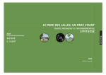 Synthèse Charte environnementale et paysagère du parc des Jalles