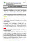 EXTRAVASATION NON-CYTOSTATIQUE Définition