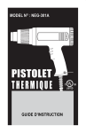PISTOLET THERMIQUE