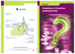 Formations à l`insertion professionnelle - Université Paris