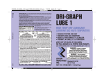 DRI-GRAPH LUBE 1