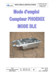 MODE D`EMPLOI COMPTEUR PHOENIX