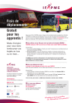 Frais de d&eacute;placements des apprentis IFAPME