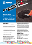 Mape-Asphalt Repair 0/8 Mape