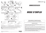 MODE D`EMPLOI