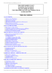 Parcours guidé du tableur Calc LibreOffice.org version 4.05