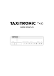 Manual d`utilisateur TX40