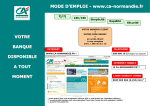 GUIDE BANQUE EN LIGNE V4 - Crédit Agricole Normandie