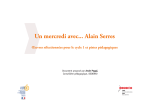 Un mercredi avec... Alain Serres - (CDDP) Hauts-de