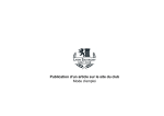LSGC Mode d`emploi Articles