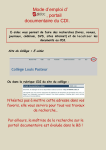 Mode d`emploi d` , portail documentaire du CDI.