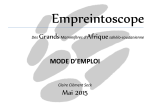 empreintoscope-mode