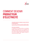 comment devenir producteur d`électricité