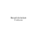 Recueil de textes 8e