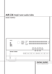 AVR 230 Ampli-tuner audio/vidéo