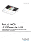 ProLab 4000 pH/ISE/conductivité