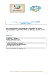 Services aux associations affili&eacute;es FFSP Mode d`emploi