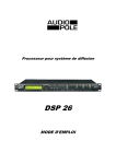 Mode d emploi DSP26