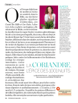 La cOriandre, - Martine Fallon