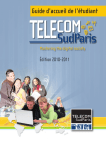 Guide d`accueil de l`étudiant - TELECOM SudParis, école d`ingénieurs