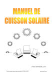 Manuel de cuisson solaire