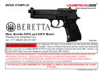 MODE D`EMPLOI Mod. Beretta 92FS and 92FS