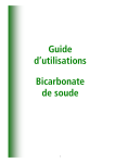 Guide d`utilisations Bicarbonate de soude