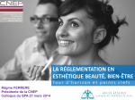 la réglementation en esthétique beauté, bien-être