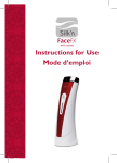 Instructions for Use Mode d`emploi