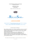 RelaxSom - Le carnet de Bord
