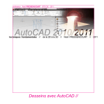 LIVRET DE COURS autocad - site national | design & arts appliqu&eacute;s