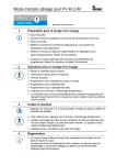 Mode d`emploi abrégé pour FV 40.2-M