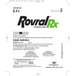 Rovral RX Label