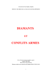 DIAMANTS CONFLITS ARMES