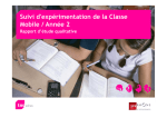 Rapport quali ann&eacute;e 2 exp&eacute; ultraportables