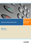 Systèmes de communications Aastra OfficeSuite Mode d`emploi