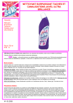 nettoyant surpuissant taches et canalisations javel ultra