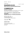 DIAZINON 50 EC COMMERCIAL