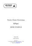 Mode d`emploi KPipes v3.1