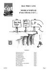 BAC PRO 3 ANS MODE d`EMPLOI d`une réforme à la C…