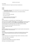 EXPOSES 3eme mode d`emploi Ce qui est attendu : 1 dossier