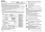Mode d`emploi Landis & Staefa REV22RF REV-R.01/1