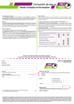 Formulaire de don au Mode d`emploi et formulaire